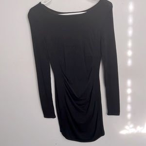 Express Long sleeve bodycon dress